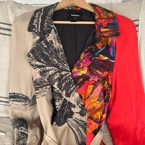 Desigual Trench Coat size 46